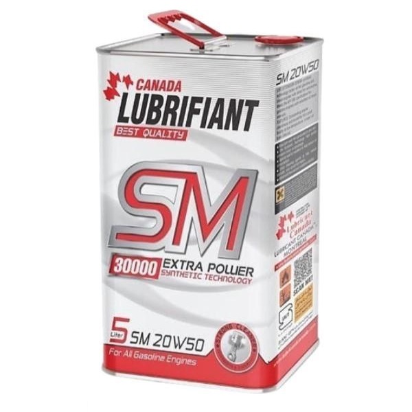 روغن موتور لوبریفنت کانادا مدل 30000 SM حجم 5 لیتر (20W-50)_69762ccf35a83.jpeg