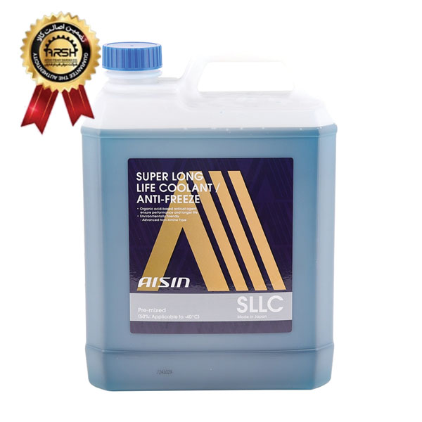 ضدیخ آیسین آبی مدل SLLC حجم 4 لیتر (50 درصد -40 درجه) ساخت ژاپن برچسب دار_6976182c1a144.jpeg