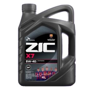 روغن موتور زیک ZIC مدل X7 SP حجم 4 لیتر (5w-40)